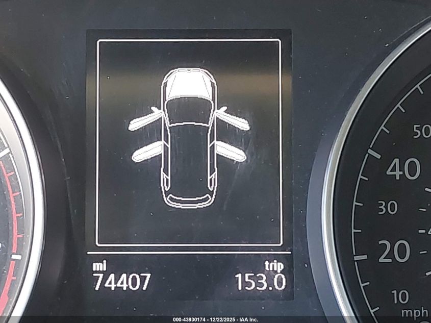 2018 Volkswagen Golf Sportwagen Tsi Sel VIN: 3VWL17AU9JM762159 Lot: 43930174