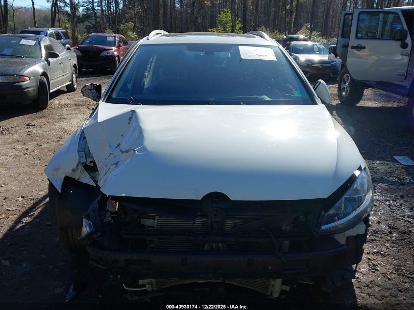 2018 Volkswagen Golf Sportwagen Tsi Sel VIN: 3VWL17AU9JM762159 Lot: 43930174