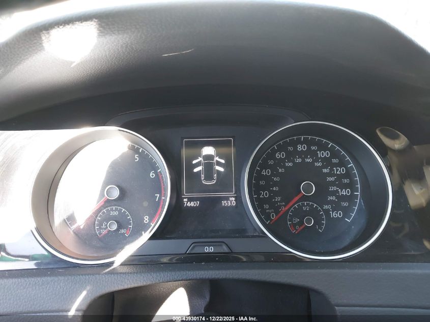 2018 Volkswagen Golf Sportwagen Tsi Sel VIN: 3VWL17AU9JM762159 Lot: 43930174