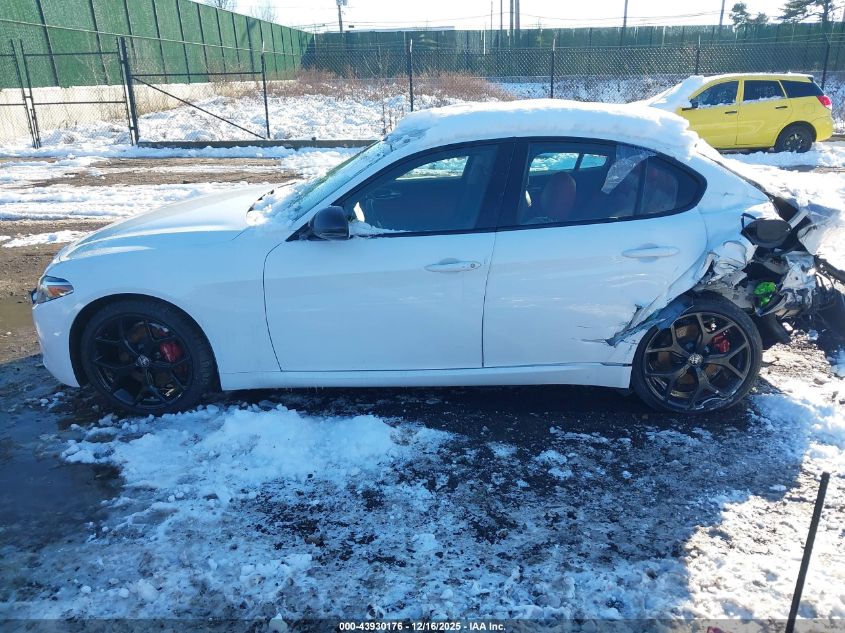 2021 Alfa Romeo Giulia Ti Awd VIN: ZARFANBNXM7648087 Lot: 43930176