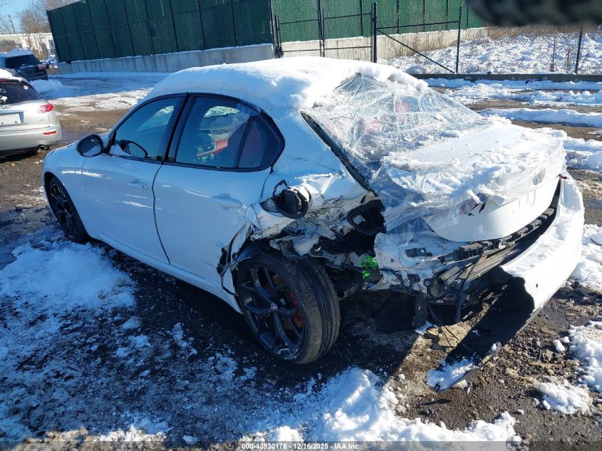 2021 Alfa Romeo Giulia Ti Awd VIN: ZARFANBNXM7648087 Lot: 43930176