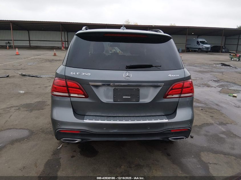 2018 Mercedes-Benz Gle 350 4Matic VIN: 4JGDA5HB8JB169668 Lot: 43930186