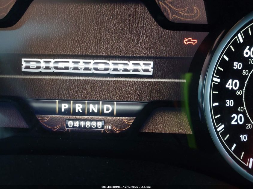 2024 Ram 1500 Big Horn 4X4 5'7 Box VIN: 1C6SRFFT2RN127309 Lot: 43930198