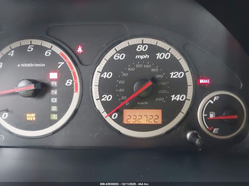 2005 Honda Cr-V Lx VIN: JHLRD785X5C040518 Lot: 43930202