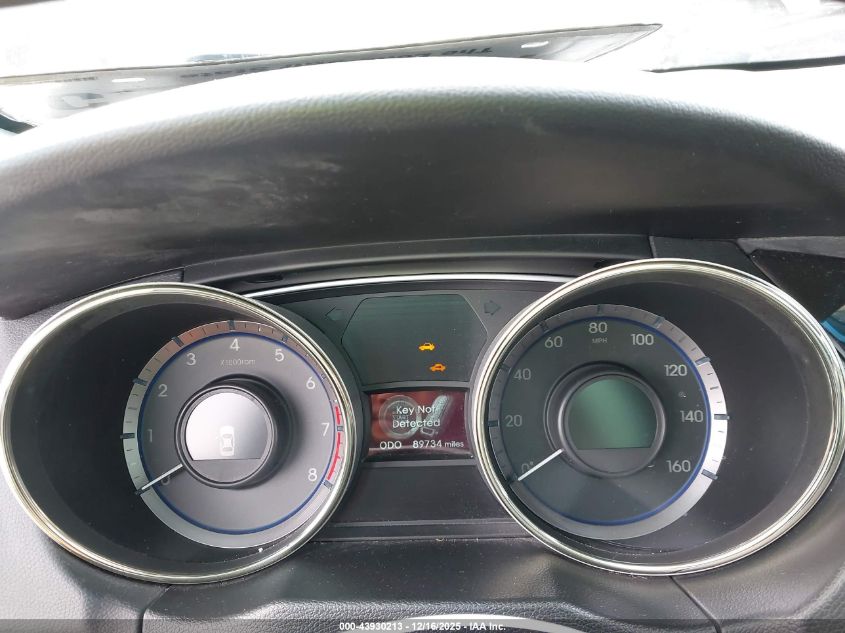 2013 Hyundai Sonata Limited VIN: 5NPEC4AC3DH591043 Lot: 43930213