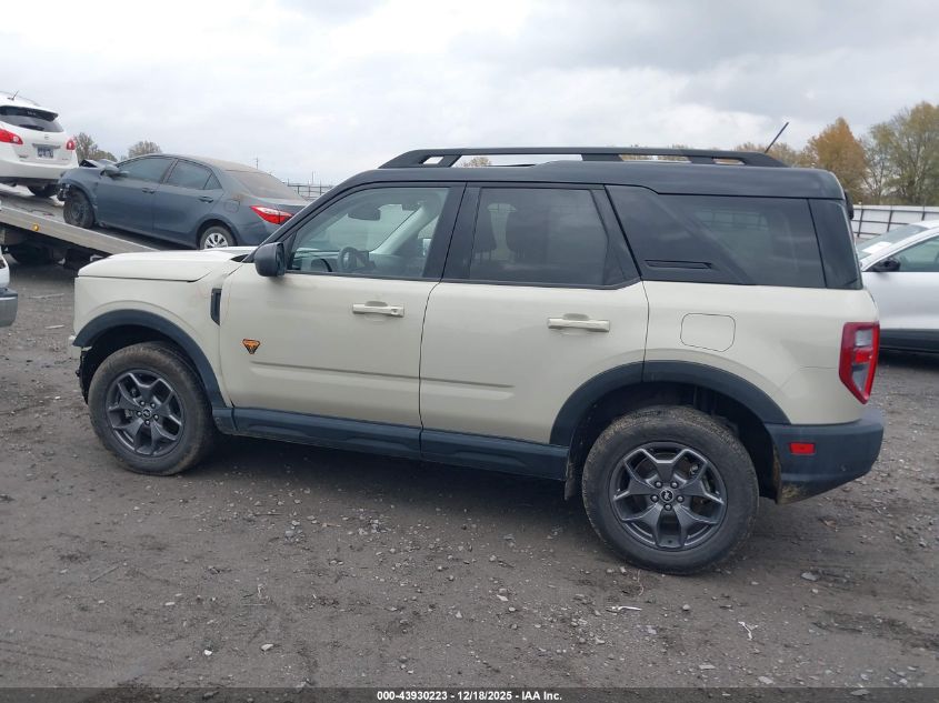 2024 Ford Bronco Sport Badlands VIN: 3FMCR9D91RRE15675 Lot: 43930223