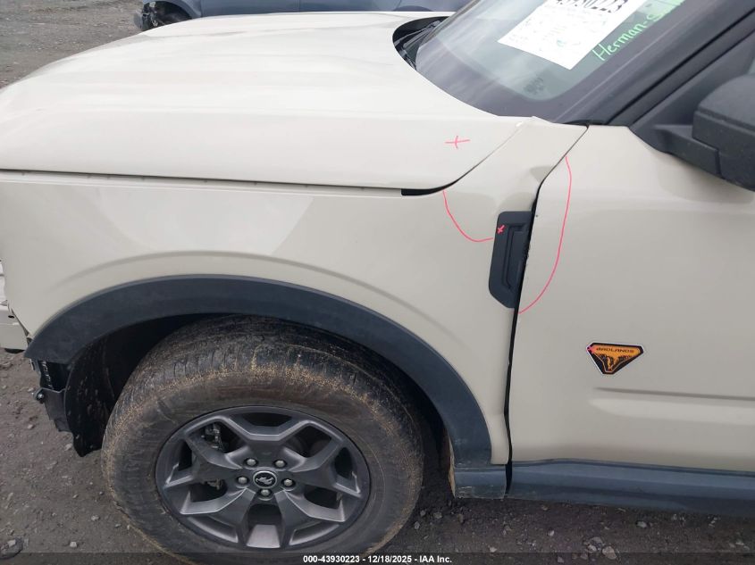 2024 Ford Bronco Sport Badlands VIN: 3FMCR9D91RRE15675 Lot: 43930223