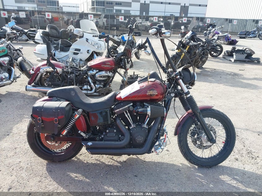 2013 Harley-Davidson Fxdbp Dyna Street Bob VIN: 1HD1VAM18DC314240 Lot: 43930226