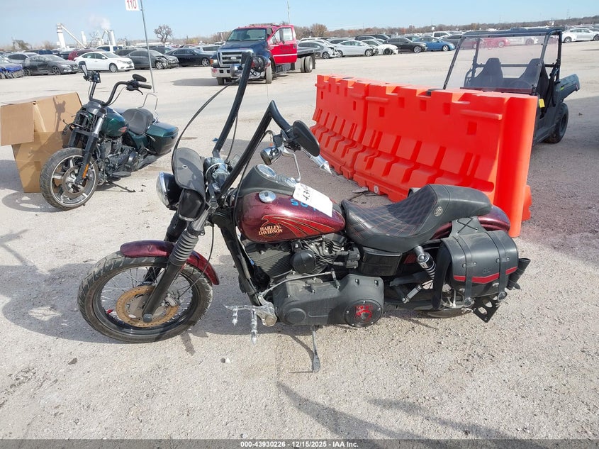 2013 Harley-Davidson Fxdbp Dyna Street Bob VIN: 1HD1VAM18DC314240 Lot: 43930226