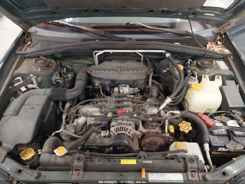 2004 Subaru Forester 2.5Xs VIN: JF1SG65634H750719 Lot: 43930233