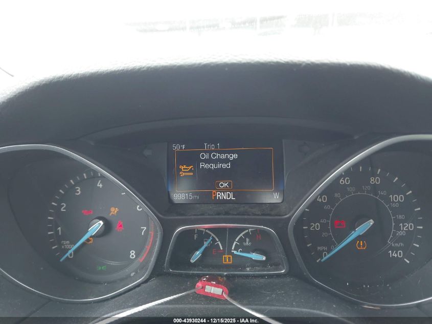 2016 Ford Focus Se VIN: 1FADP3F20GL326855 Lot: 43930244