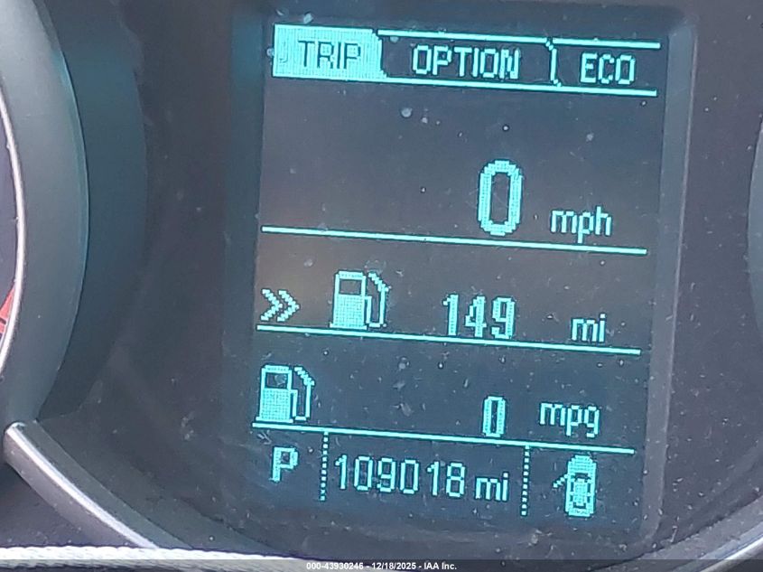 2013 Chevrolet Cruze Eco Auto VIN: 1G1PH5SB6D7194039 Lot: 43930246