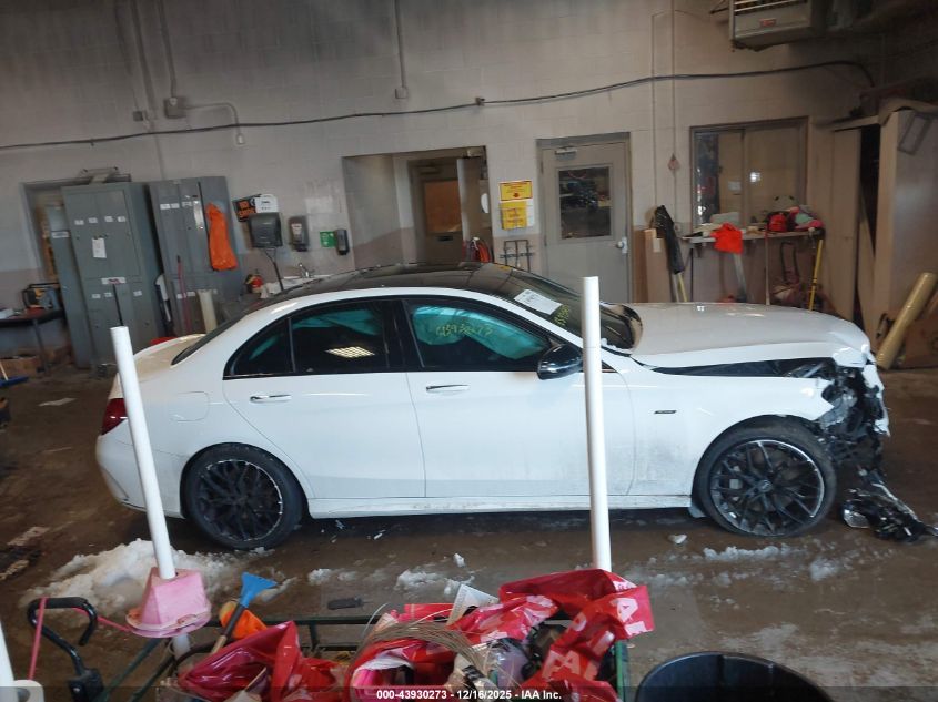 2016 Mercedes-Benz C 450 Amg 4Matic VIN: 55SWF6EB2GU112265 Lot: 43930273