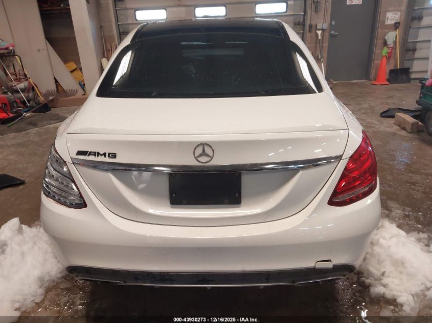 2016 Mercedes-Benz C 450 Amg 4Matic VIN: 55SWF6EB2GU112265 Lot: 43930273