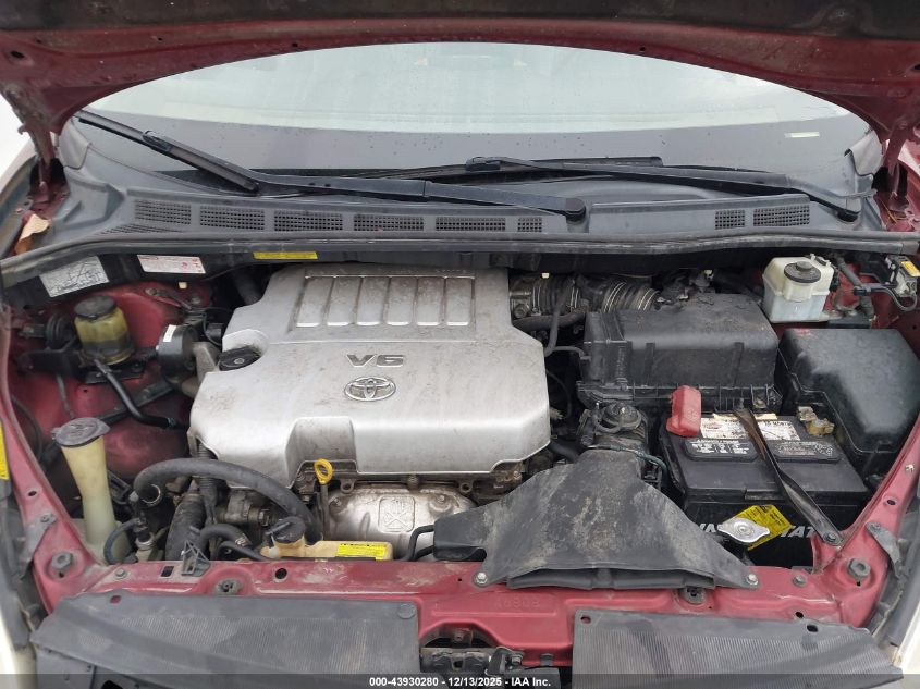 2008 Toyota Sienna Limited VIN: 5TDZK22C38S100560 Lot: 43930280