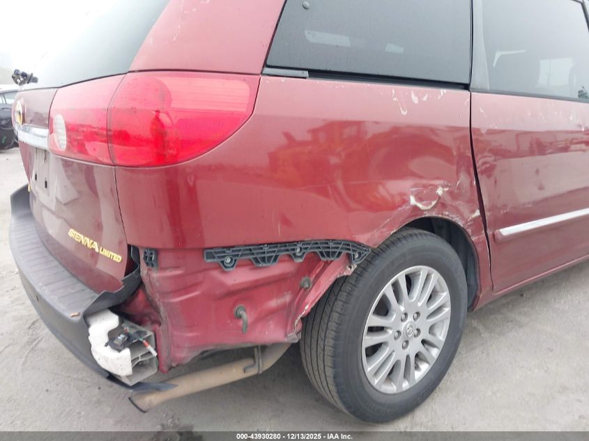 2008 Toyota Sienna Limited VIN: 5TDZK22C38S100560 Lot: 43930280