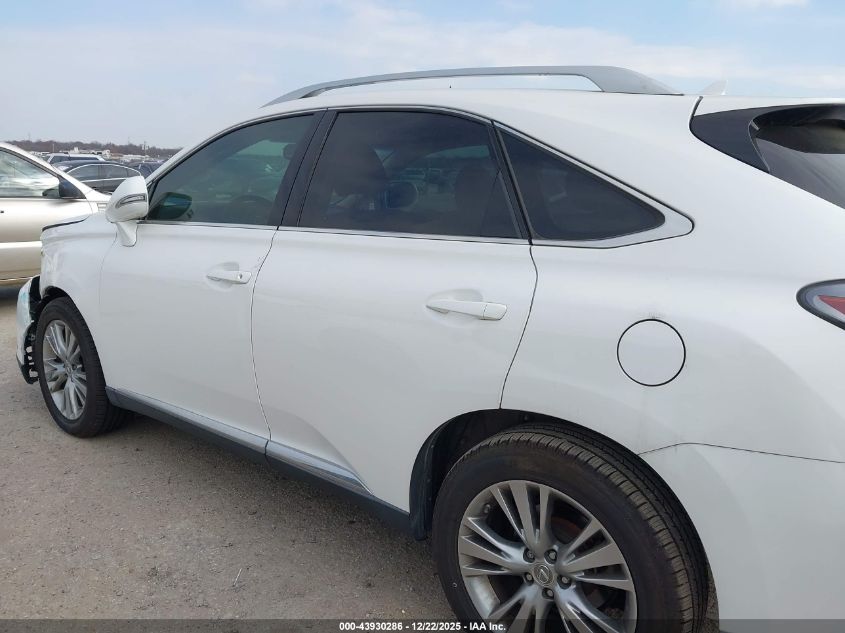 2013 Lexus Rx 350 VIN: 2T2ZK1BA9DC109741 Lot: 43930286