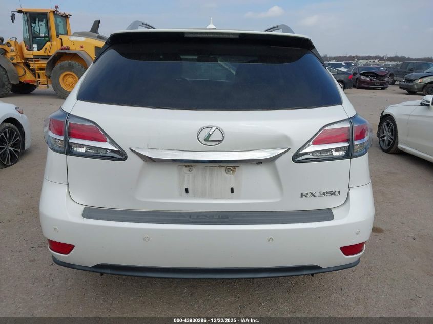 2013 Lexus Rx 350 VIN: 2T2ZK1BA9DC109741 Lot: 43930286