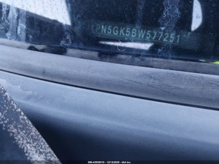 2011 Jeep Liberty Limited Edition VIN: 1J4PN5GK5BW577251 Lot: 43930310