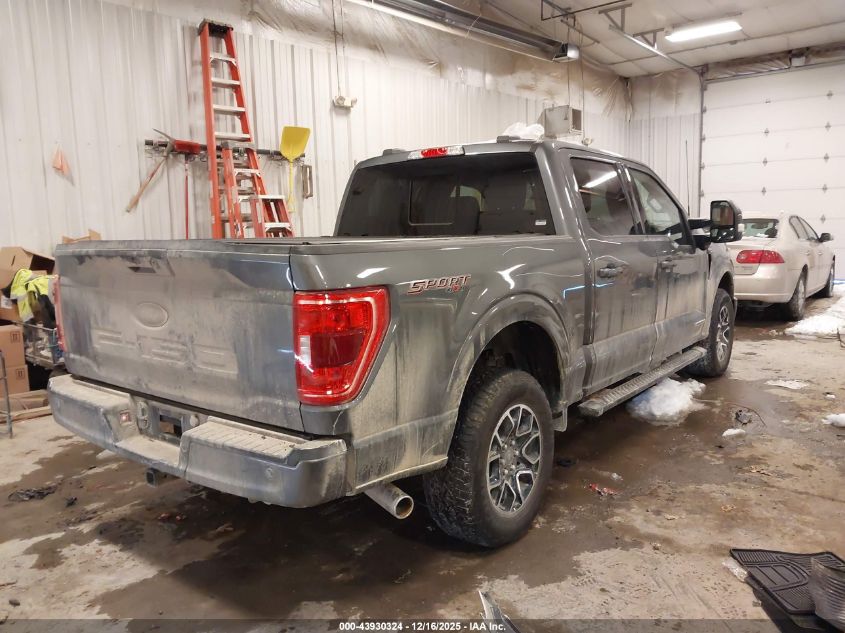 2023 Ford F-150 Xlt VIN: 1FTFW1ED6PFC58542 Lot: 43930324