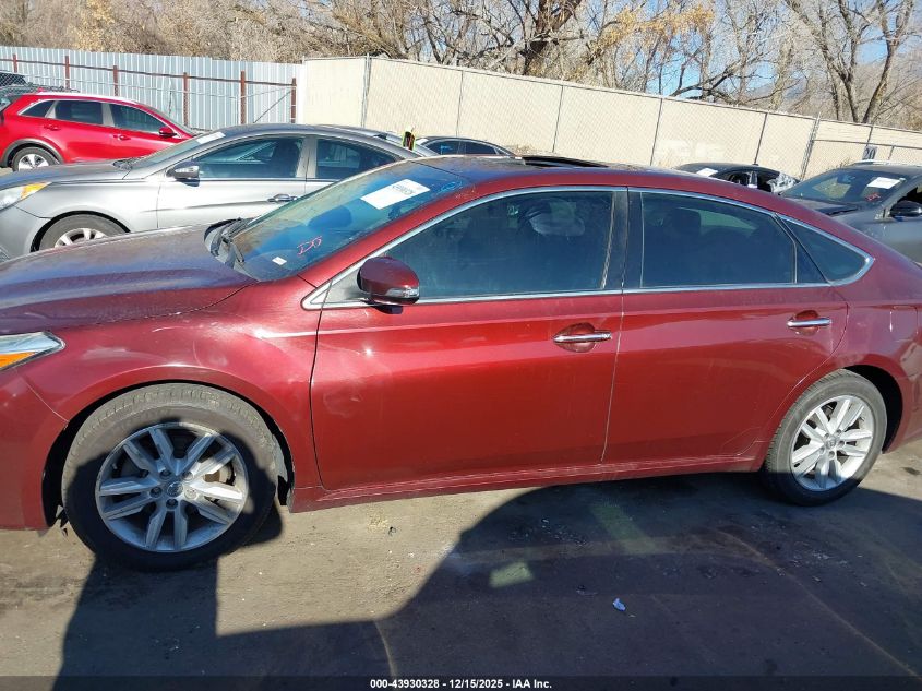 2014 Toyota Avalon Xle Premium VIN: 4T1BK1EB9EU110804 Lot: 43930328
