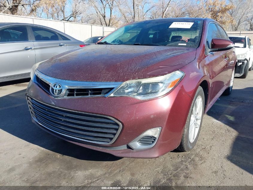 2014 Toyota Avalon Xle Premium VIN: 4T1BK1EB9EU110804 Lot: 43930328