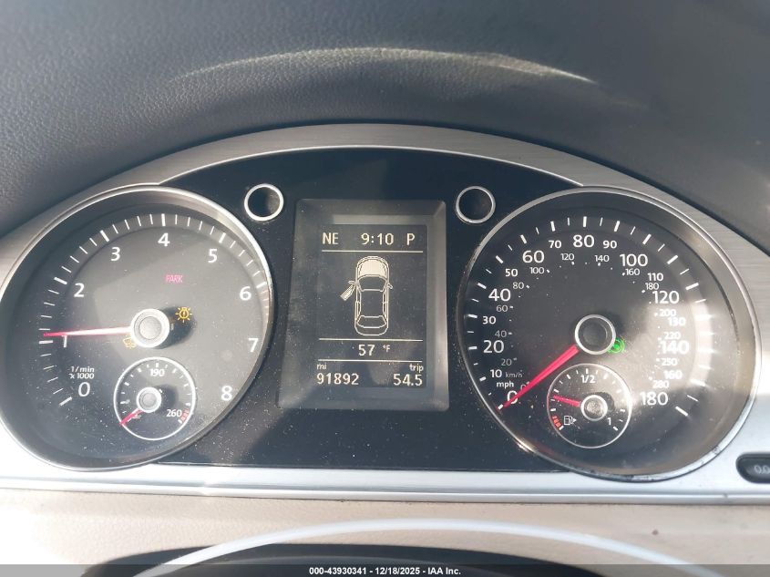 2015 Volkswagen Cc 2.0T R-Line VIN: WVWBP7AN0FE811364 Lot: 43930341