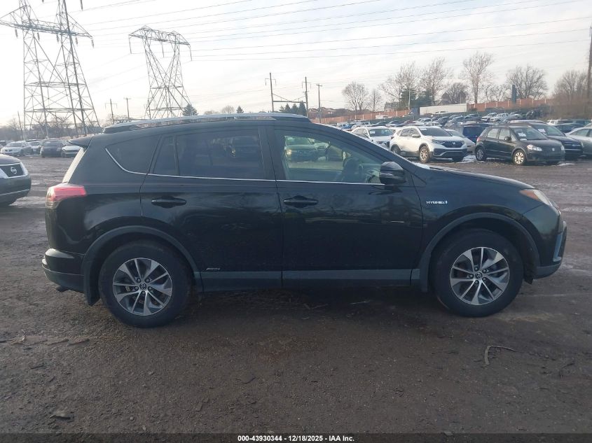 2018 Toyota Rav4 Hybrid Xle VIN: JTMRJREV4JD172555 Lot: 43930344