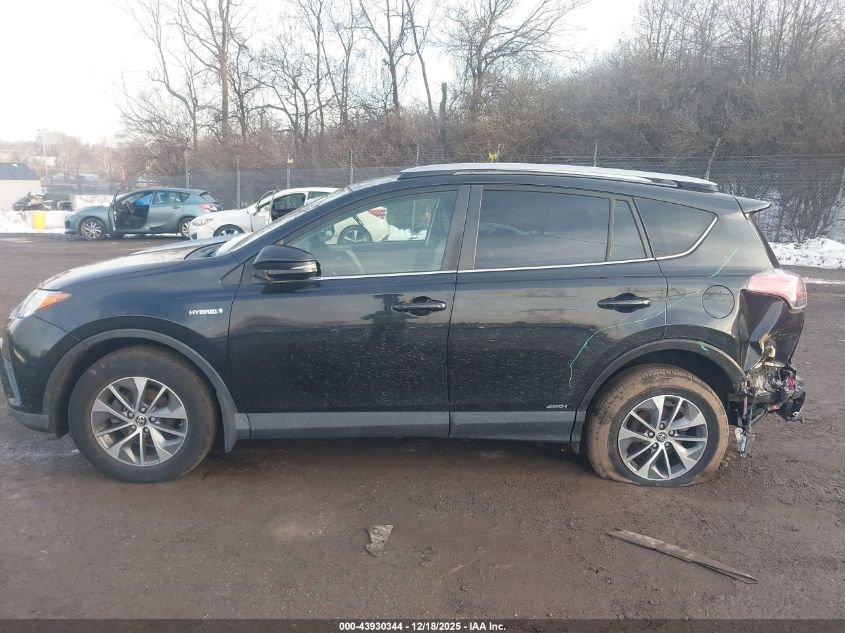 2018 Toyota Rav4 Hybrid Xle VIN: JTMRJREV4JD172555 Lot: 43930344