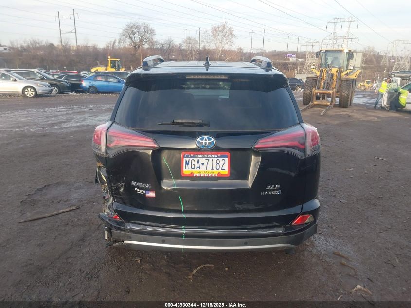 2018 Toyota Rav4 Hybrid Xle VIN: JTMRJREV4JD172555 Lot: 43930344