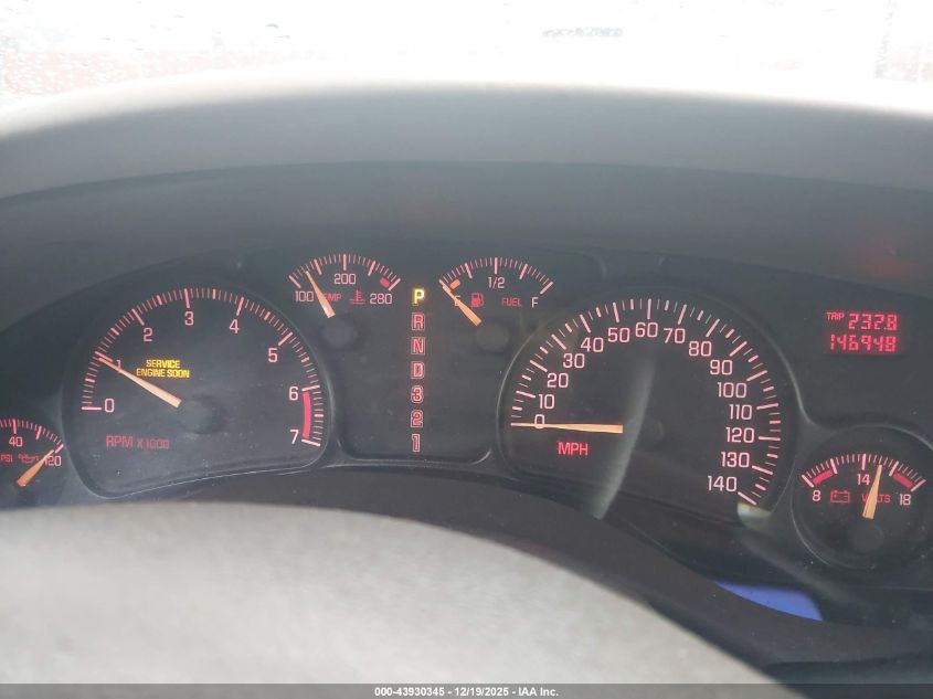 2002 Pontiac Bonneville Se VIN: 1G2HX54K924161177 Lot: 43930345