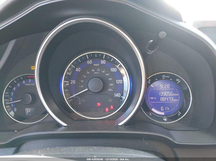 2017 Honda Fit Ex-L VIN: JHMGK5H96HS014234 Lot: 43930346