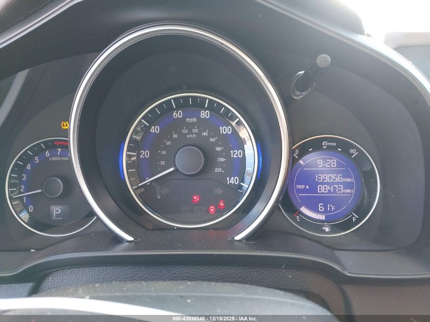 2017 Honda Fit Ex-L VIN: JHMGK5H96HS014234 Lot: 43930346