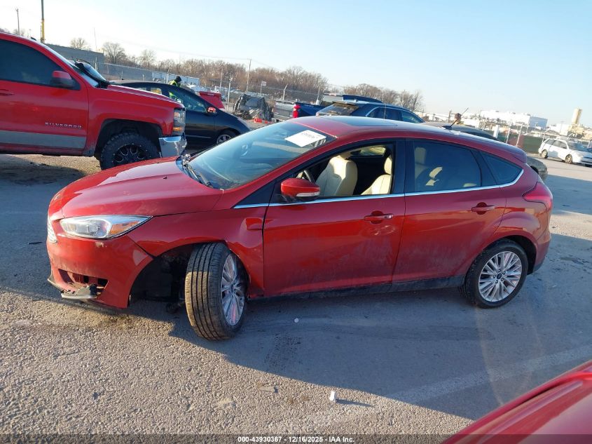 2018 Ford Focus Titanium VIN: 1FADP3N27JL289571 Lot: 43930367