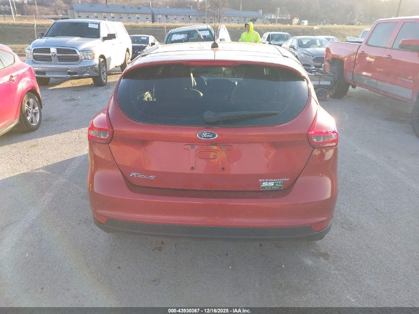 2018 Ford Focus Titanium VIN: 1FADP3N27JL289571 Lot: 43930367