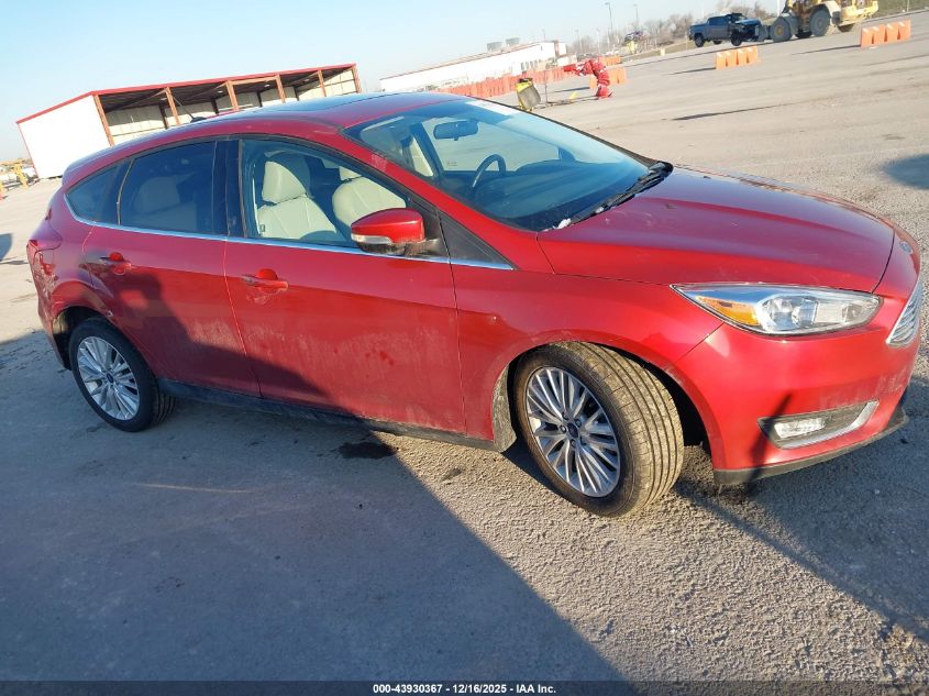 2018 Ford Focus Titanium VIN: 1FADP3N27JL289571 Lot: 43930367