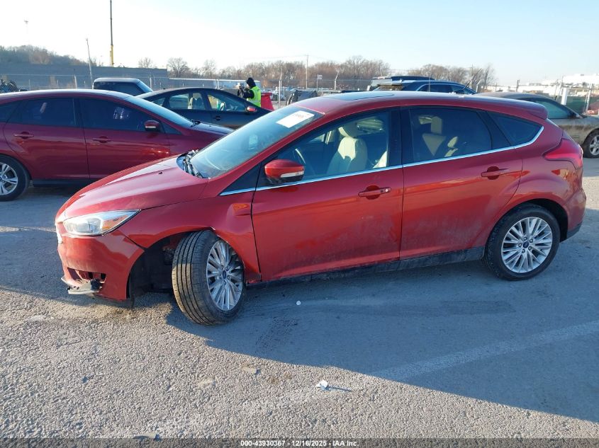 2018 Ford Focus Titanium VIN: 1FADP3N27JL289571 Lot: 43930367