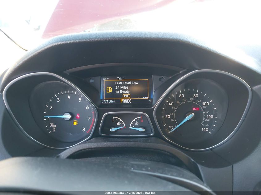 2018 Ford Focus Titanium VIN: 1FADP3N27JL289571 Lot: 43930367