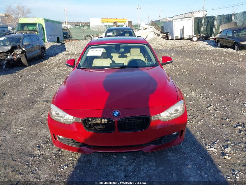 2013 BMW 328I xDrive VIN: WBA3B5C58DF598060 Lot: 43930385