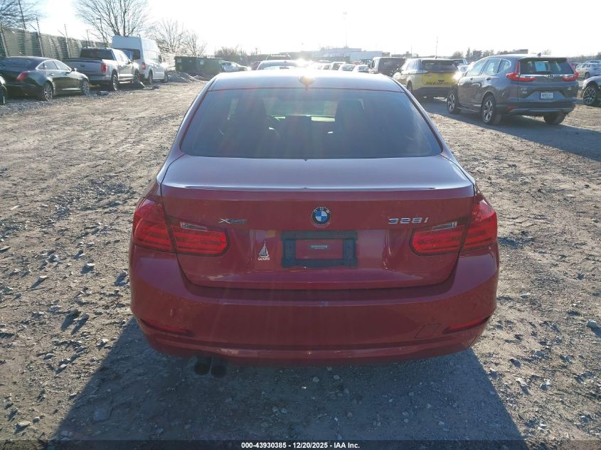 2013 BMW 328I xDrive VIN: WBA3B5C58DF598060 Lot: 43930385
