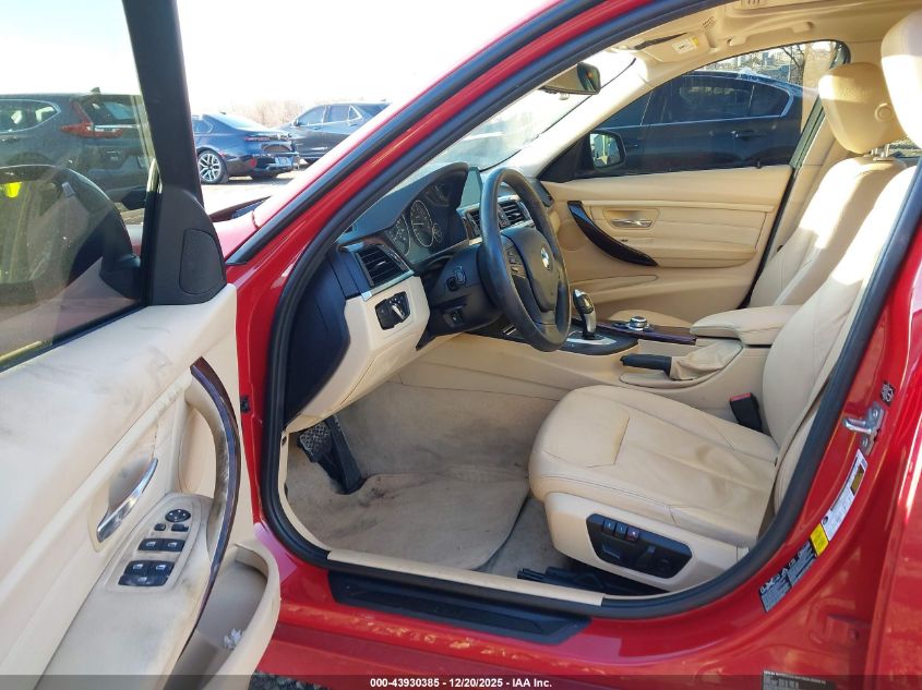 2013 BMW 328I xDrive VIN: WBA3B5C58DF598060 Lot: 43930385