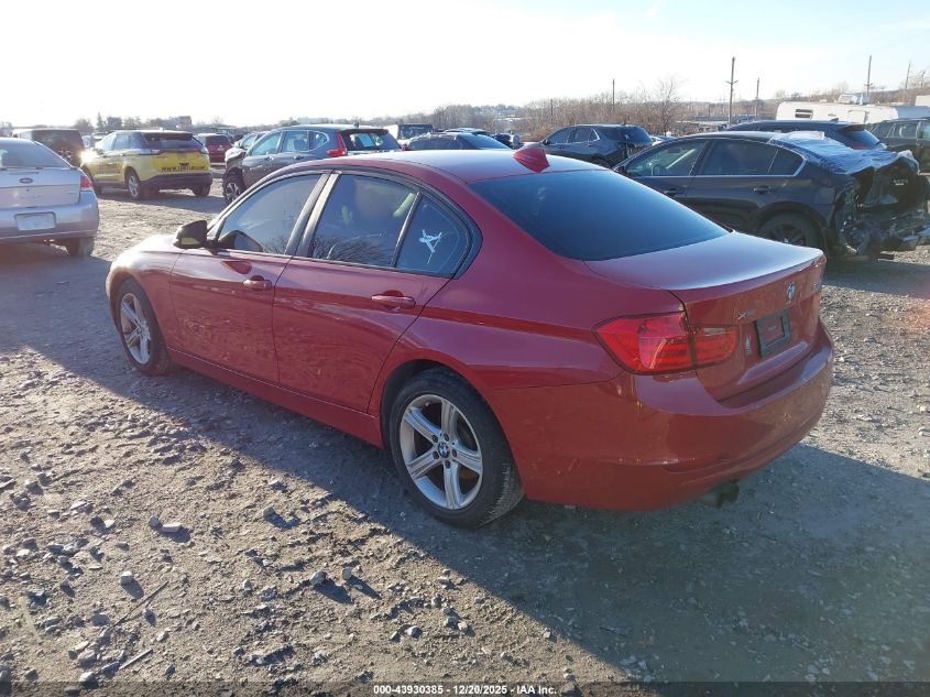 2013 BMW 328I xDrive VIN: WBA3B5C58DF598060 Lot: 43930385