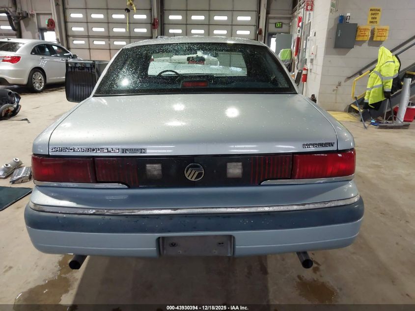 1992 Mercury Grand Marquis Ls VIN: 2MECM75W0NX677225 Lot: 43930394