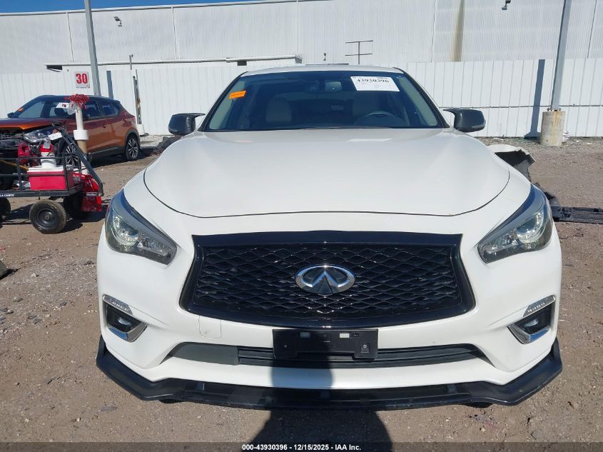2019 Infiniti Q50 3.0T Luxe VIN: JN1EV7AP9KM515427 Lot: 43930396