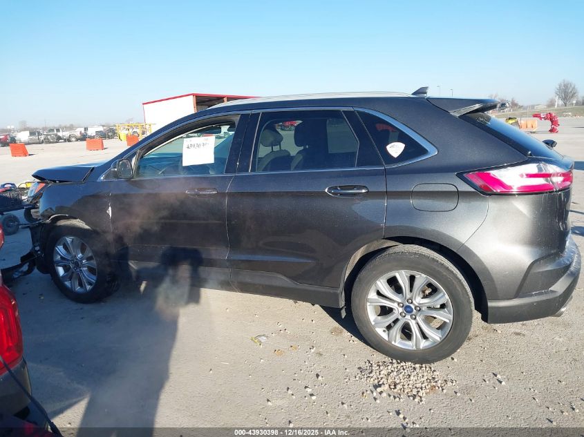 2020 Ford Edge Titanium VIN: 2FMPK3K9XLBA20468 Lot: 43930398