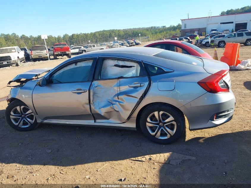 2016 Honda Civic Lx VIN: 19XFC2F57GE034602 Lot: 43930403