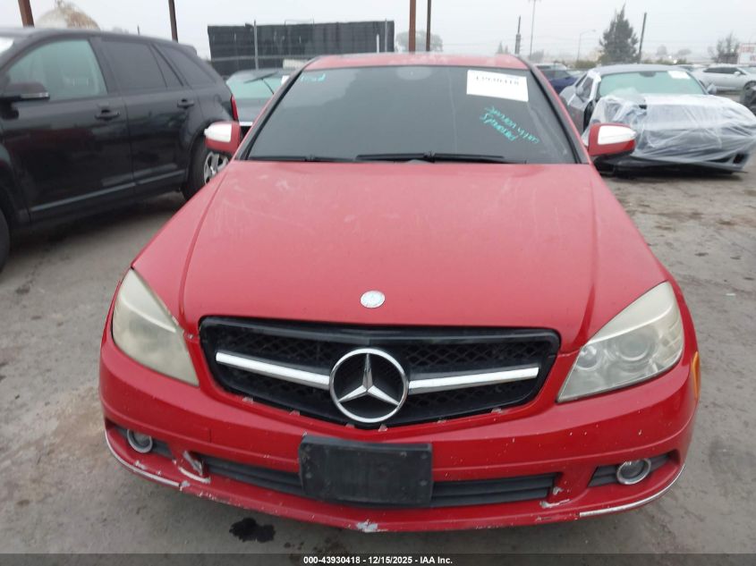 2008 Mercedes-Benz C 350 Sport VIN: WDDGF56X48R037502 Lot: 43930418