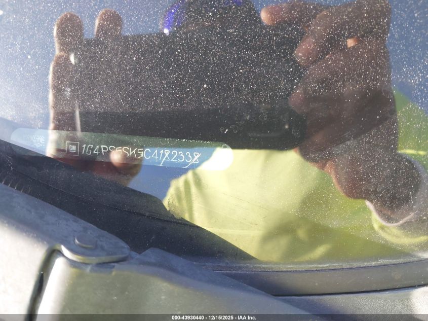 2012 Buick Verano Leather Group VIN: 1G4PS5SK5C4182338 Lot: 43930440