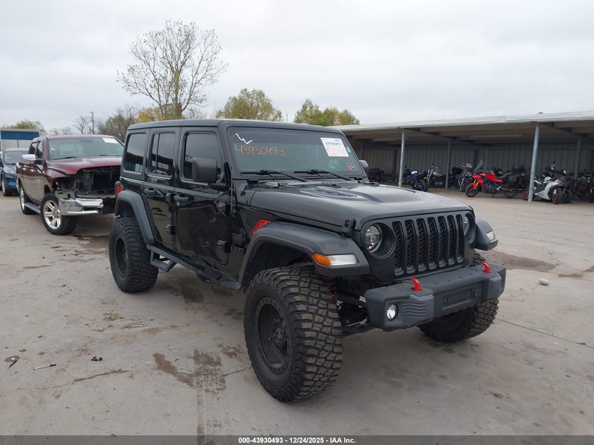 2020 Jeep Wrangler Unlimited Sport S 4X4