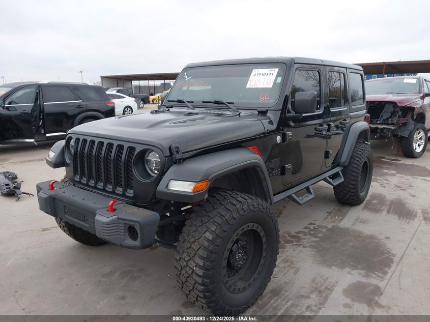2020 Jeep Wrangler Unlimited Sport S 4X4